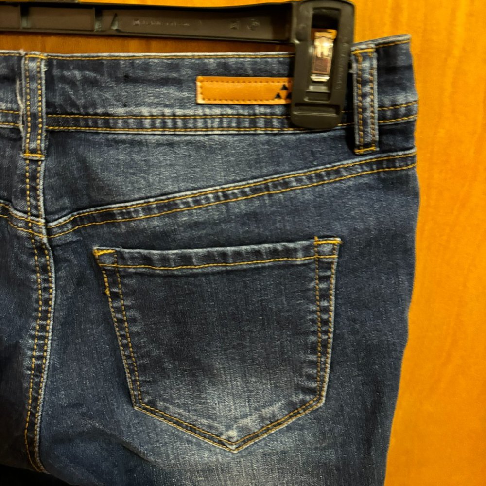 dollhouse distressed cropped Farrah‎ jeans size 3 - Picture 12 of 16